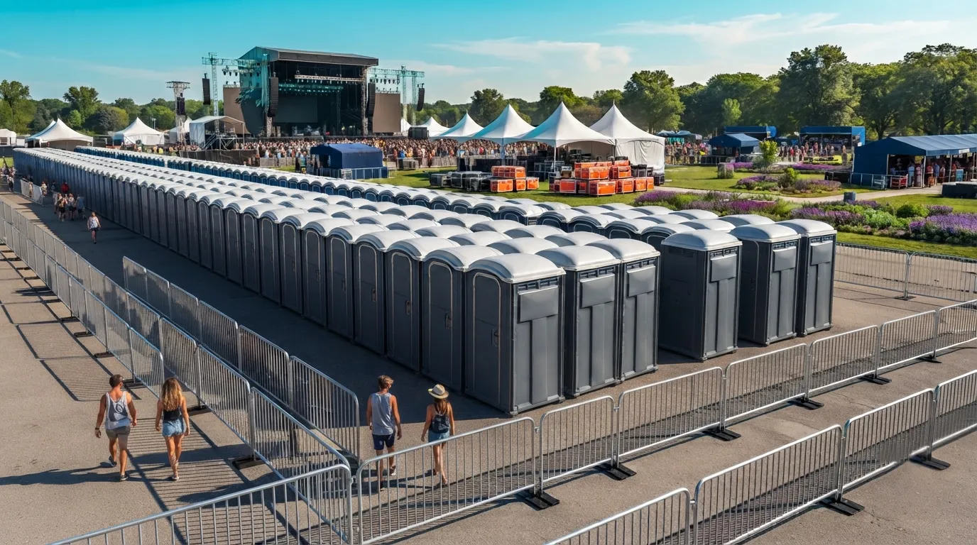 Festival Restroom Rental in Bossier City, LA