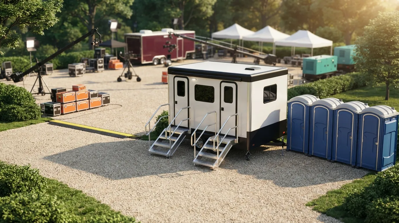 Film Set Restroom Rental in Bossier City, LA