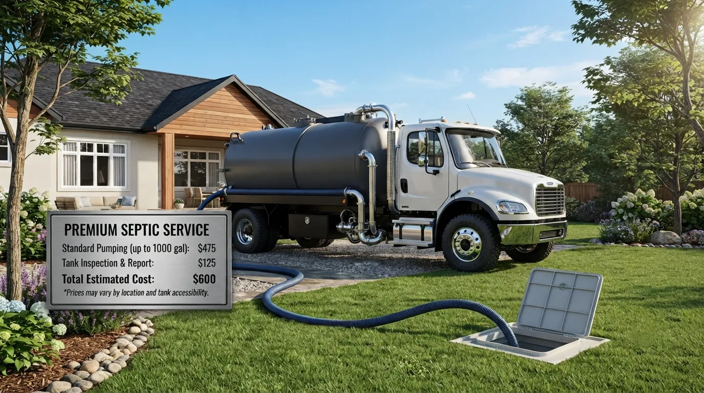 Septic Tank Pumping Cost in Bossier City, LA