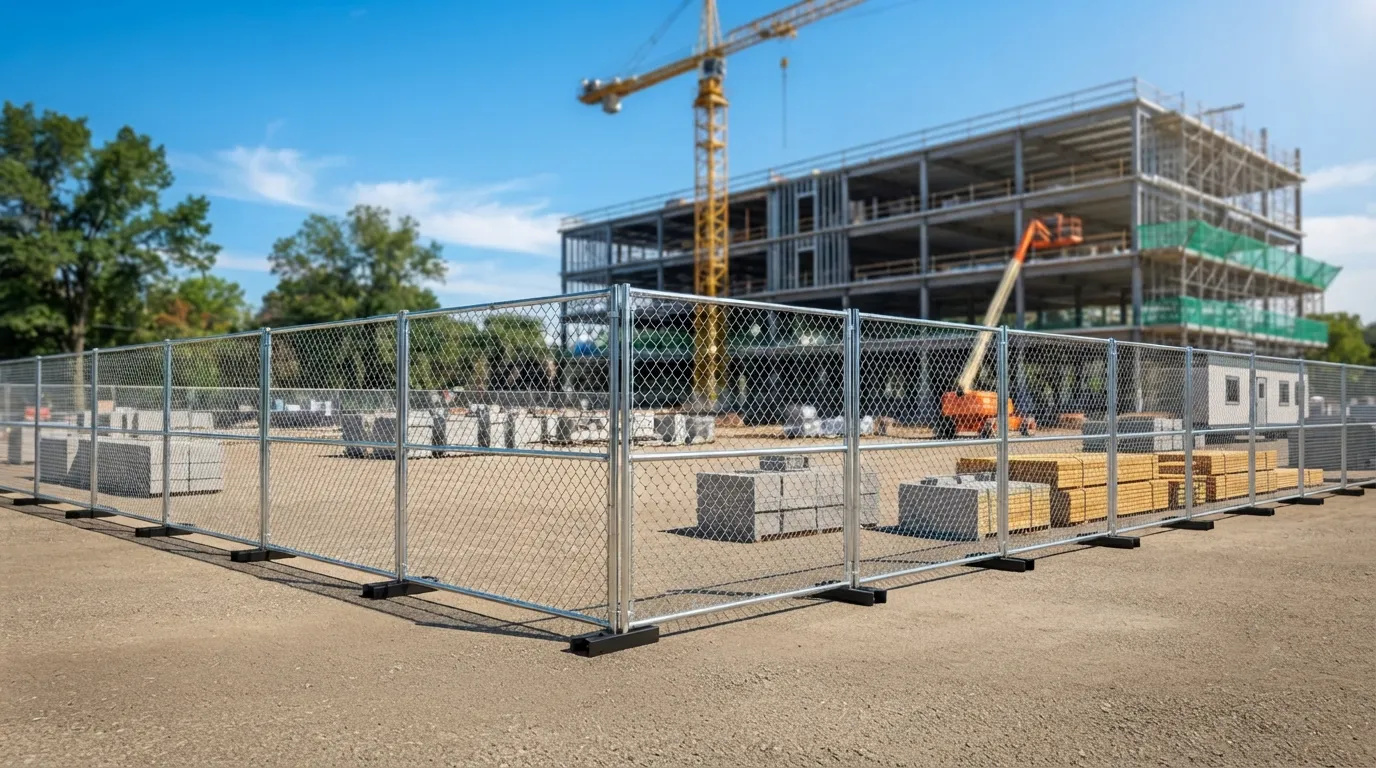 Temporary Fence Rental in Bossier City, LA